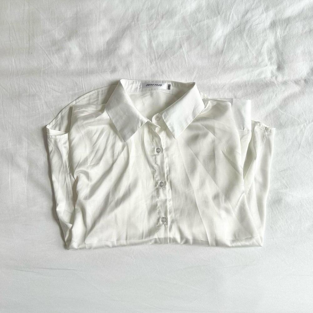 White Button-Up Shirt